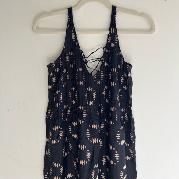 JOHNNY WAS by BIYA Black Silk Dress Size XS - Picture 3 of 8